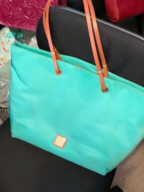 Dooney Mint Green Tote